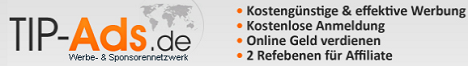 Werbenetzwerk Tip-Ads Banner Tip-Ads