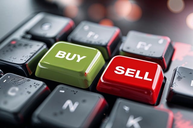 Tasten auf Tastatur Buy und Sell