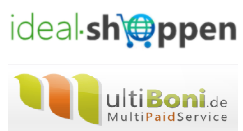 Logos Ideal-Shoppen und Multiboni